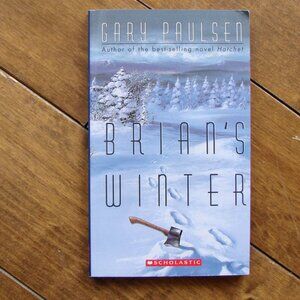 Signed Autographed Book Brian's Winter by Gary Paulsen Teen Young Adult